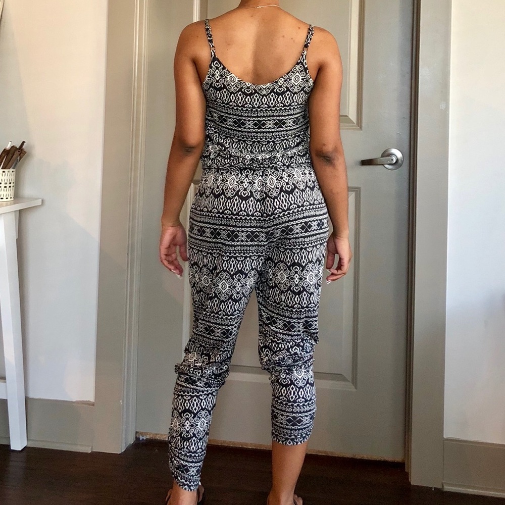 American Rag Aztec Print Jumpsuit - Picture 2 of 5